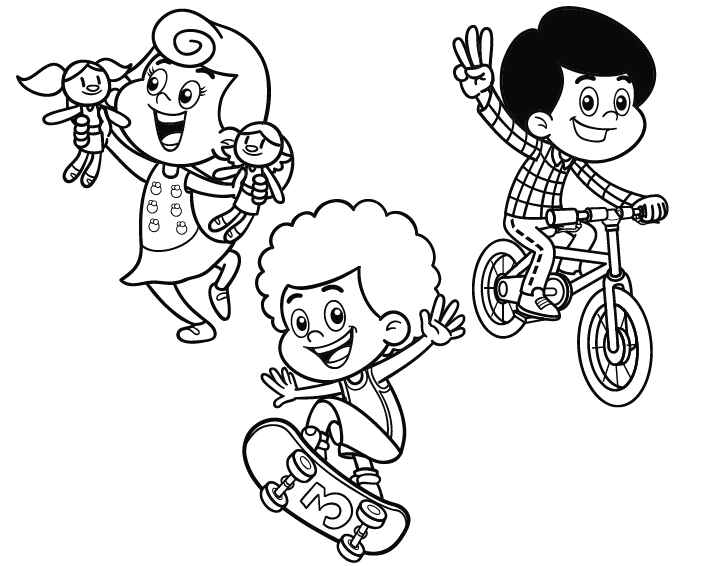 3 Kleine Wörter Ausmalbilder 345