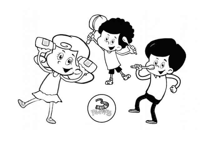 3 Kleine Wörter Ausmalbilder 593