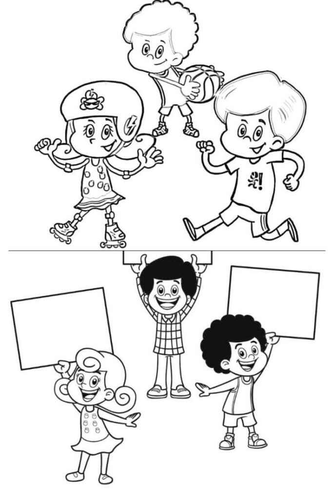 3 Kleine Wörter Ausmalbilder 655