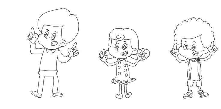 3 Kleine Wörter Ausmalbilder 753