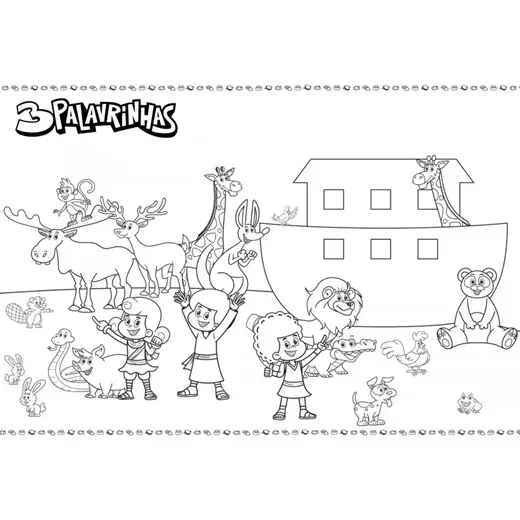 3 Kleine Wörter Ausmalbilder 760