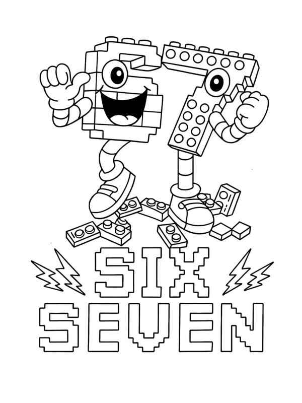 67 Sechs Sieben Ausmalbilder 583