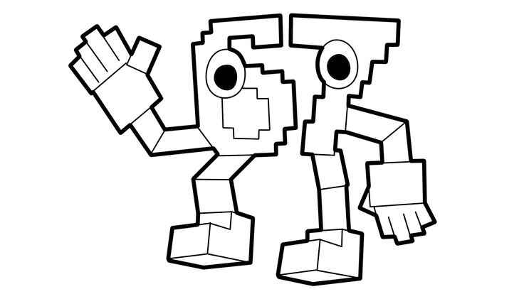 67 Sechs Sieben Ausmalbilder 627