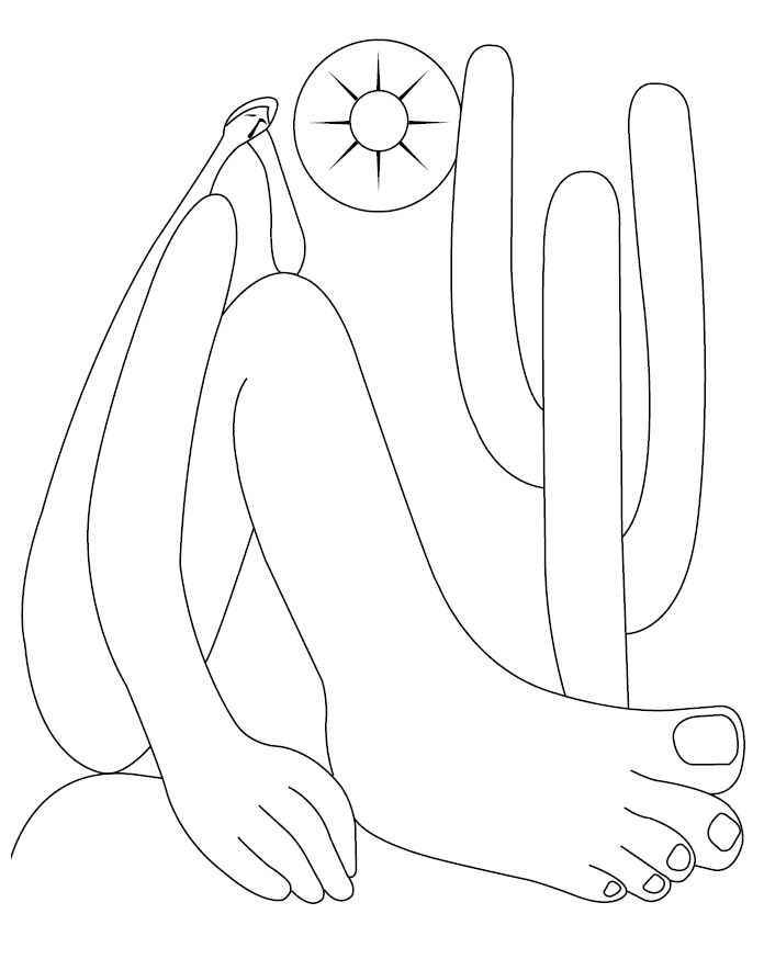 Abaporu Ausmalbilder 256