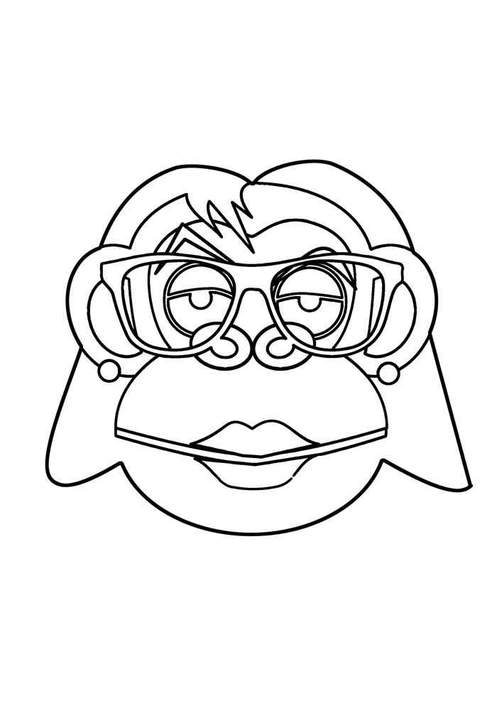 Affen Ausmalbilder 846