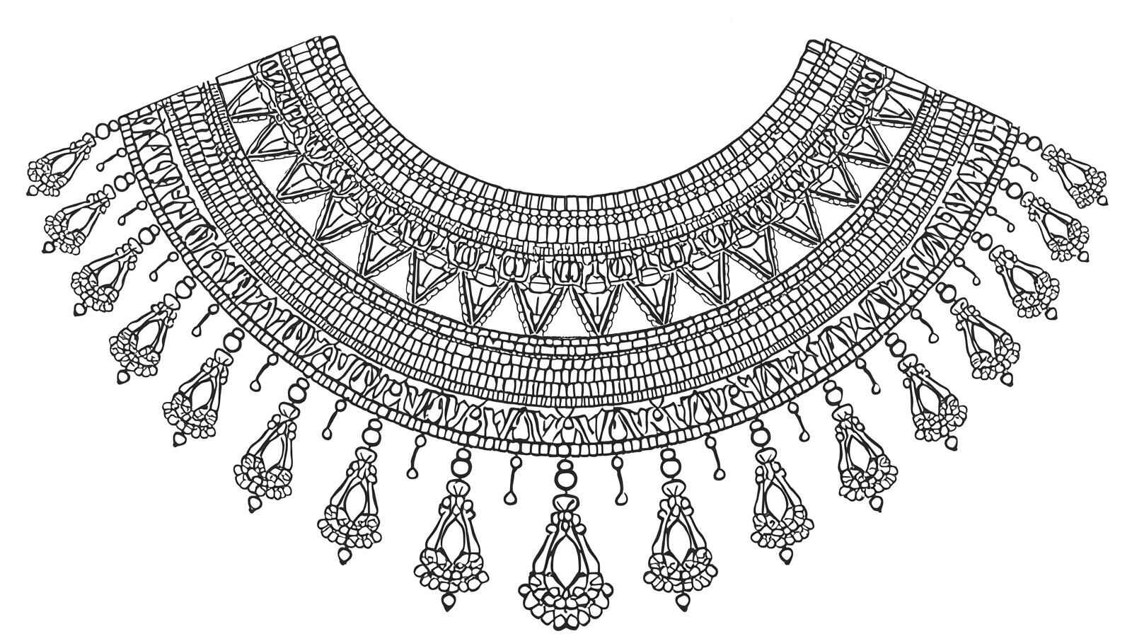 Afrikanische Halskette