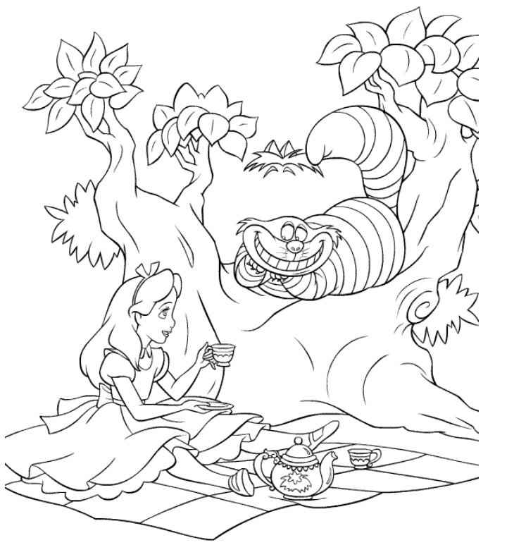 Alice Im Wunderland Ausmalbilder 193