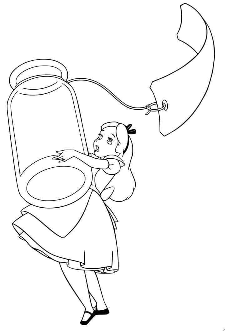 Alice Im Wunderland Ausmalbilder 307