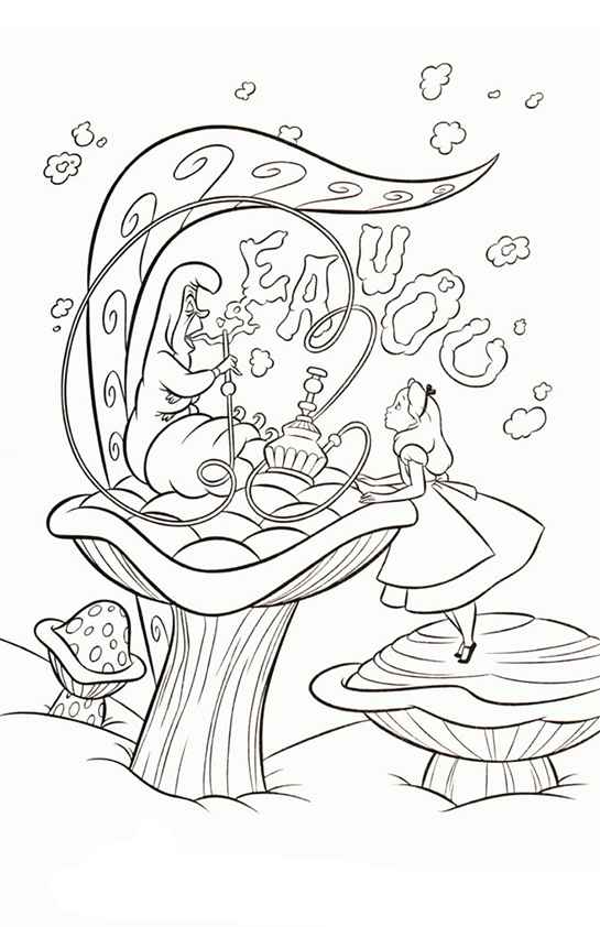 Alice Im Wunderland Ausmalbilder 412