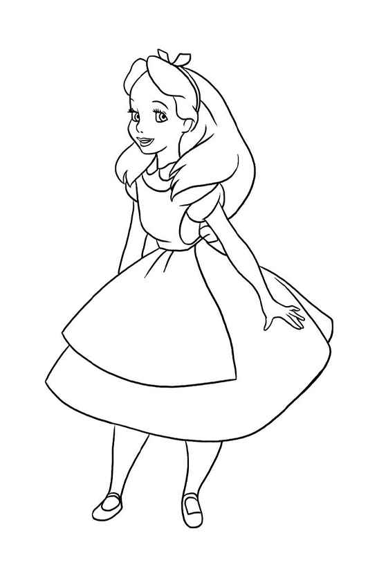 Alice Im Wunderland Ausmalbilder 484