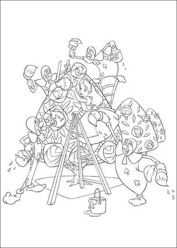 Alice Im Wunderland Ausmalbilder 934