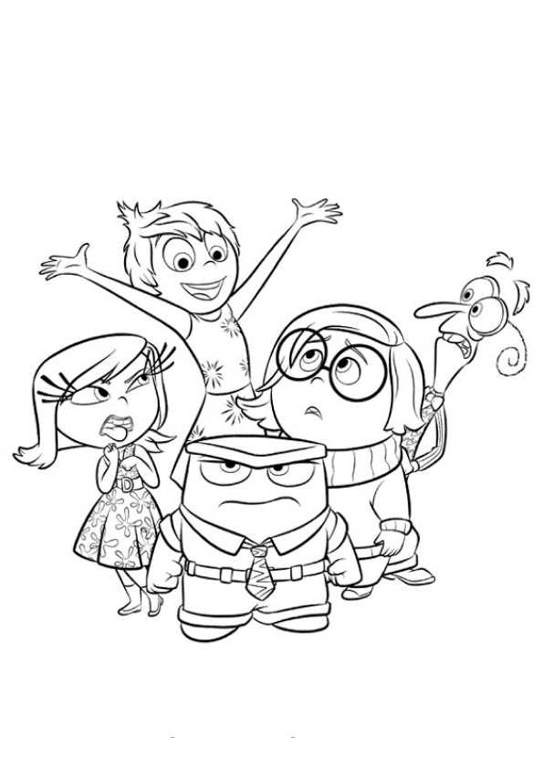 Alles steht Kopf Ausmalbilder 075