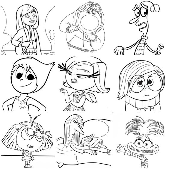 Alles steht Kopf Ausmalbilder 144