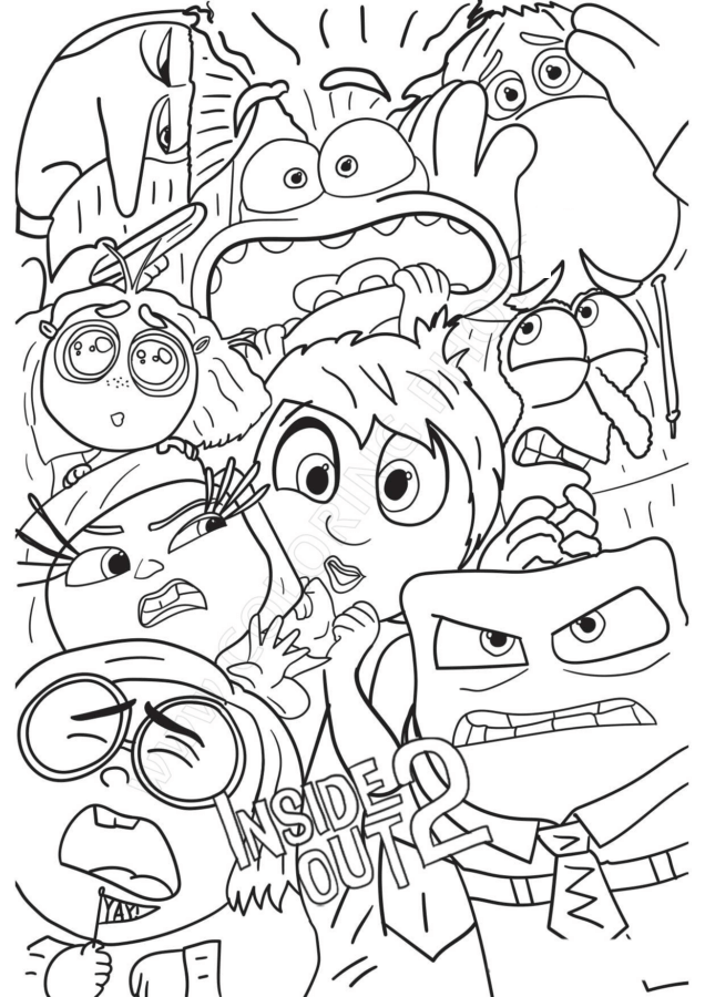 Alles steht Kopf Ausmalbilder 434