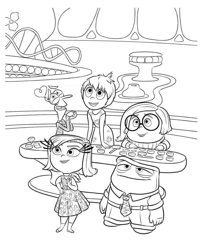 Alles steht Kopf Ausmalbilder 671