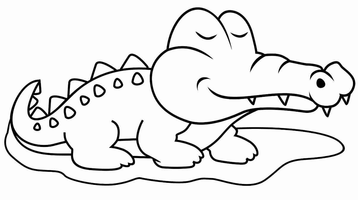 Alligator Ausmalbilder 074