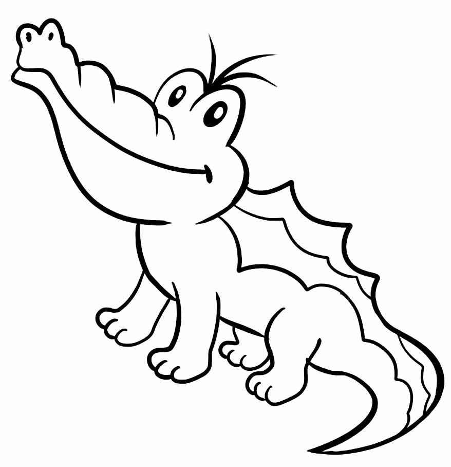 Alligator Ausmalbilder 406