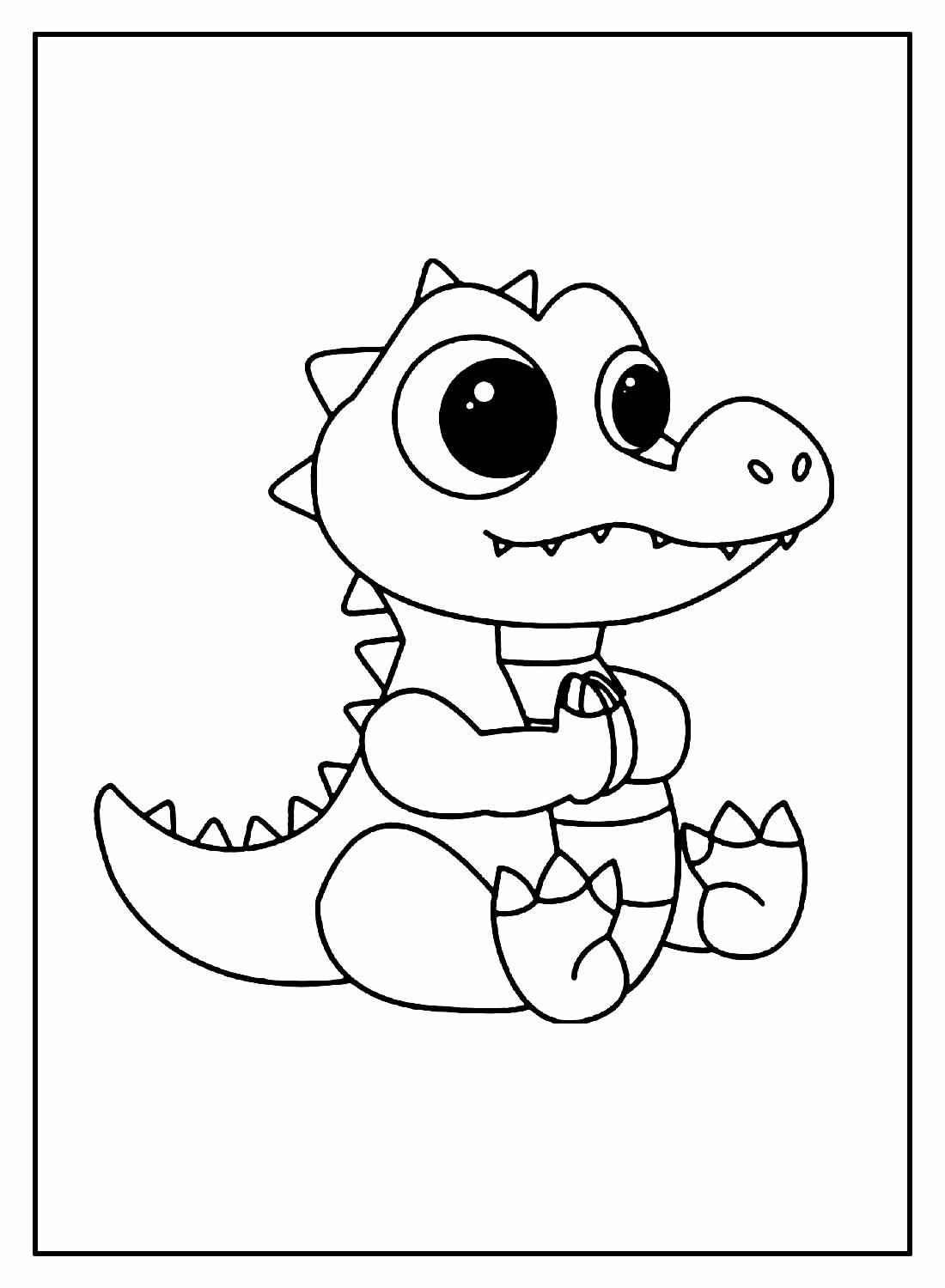 Alligator Ausmalbilder 663