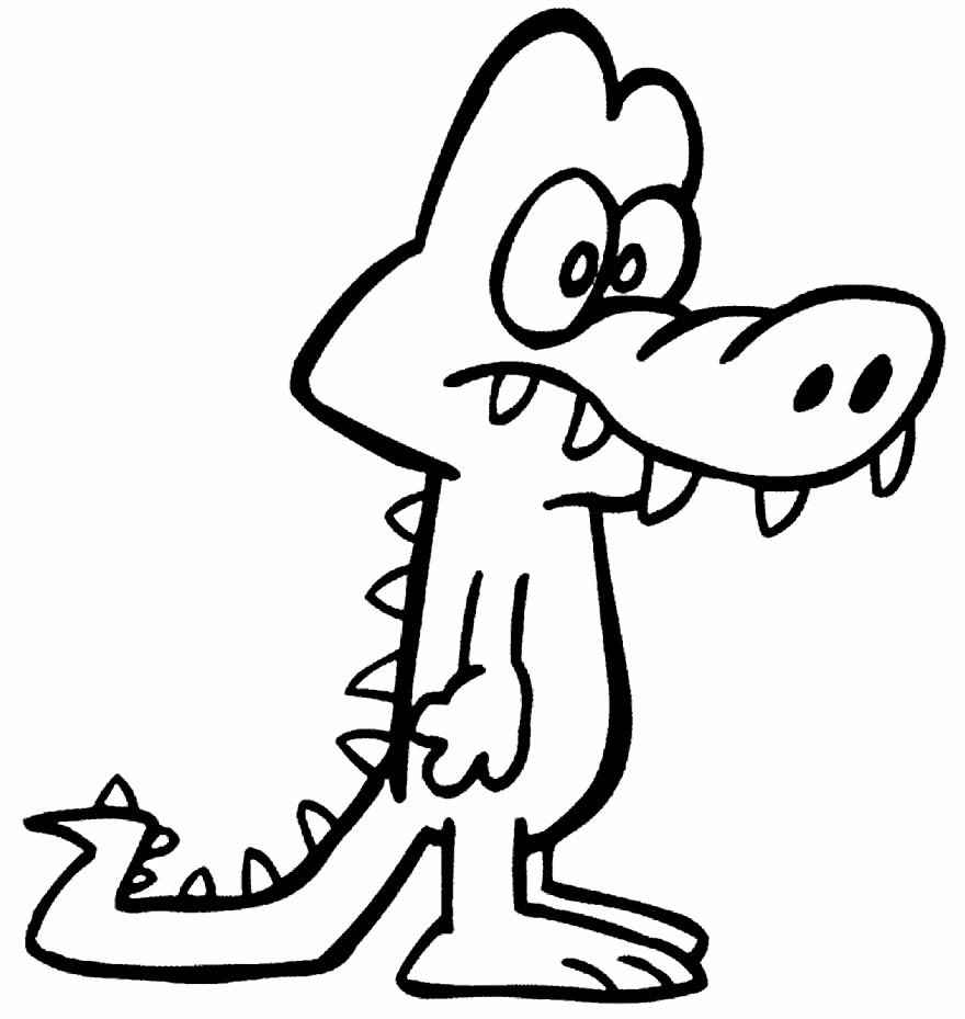 Alligator Ausmalbilder 780