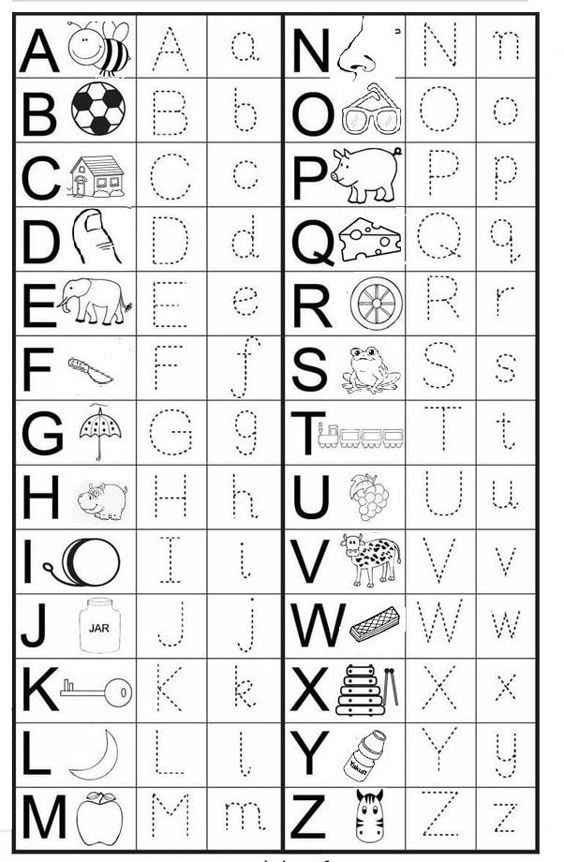 Alphabet Buchstaben Ausmalbilder 875