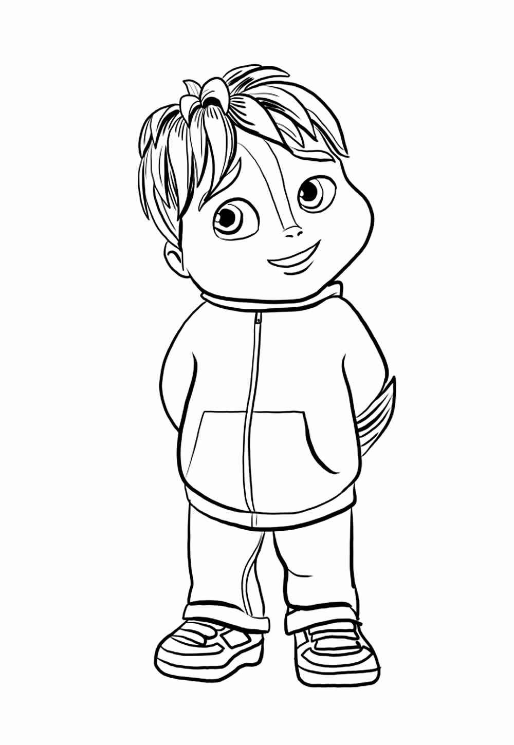 Alvin und die Chipmunks Ausmalbilder 127