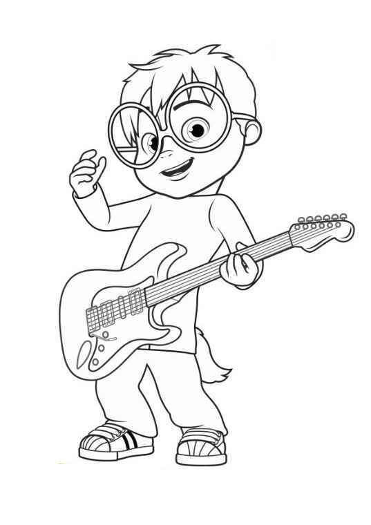 Alvin und die Chipmunks Ausmalbilder 143