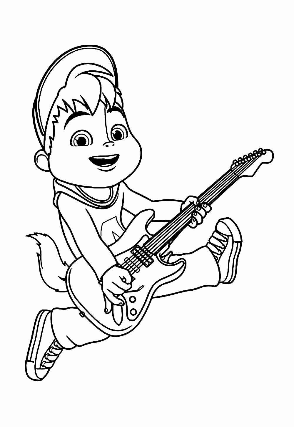 Alvin und die Chipmunks Ausmalbilder 238