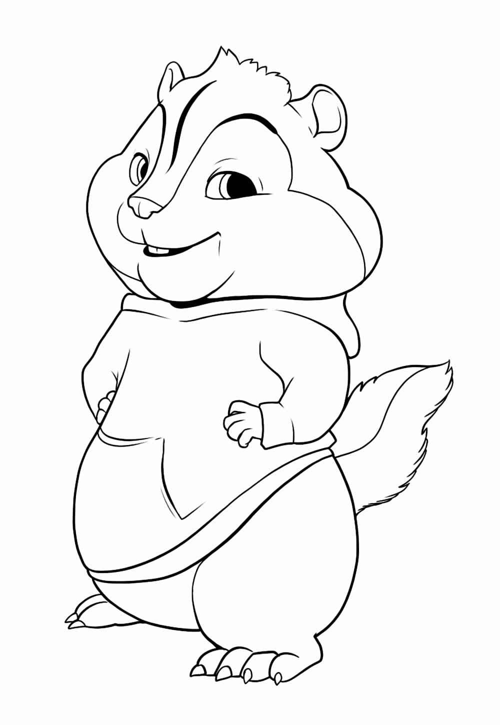 Alvin und die Chipmunks Ausmalbilder 706