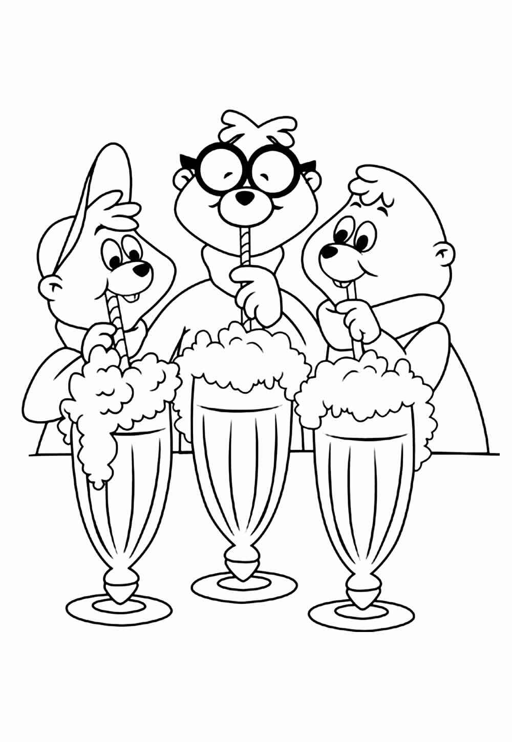 Alvin und die Chipmunks Ausmalbilder 894