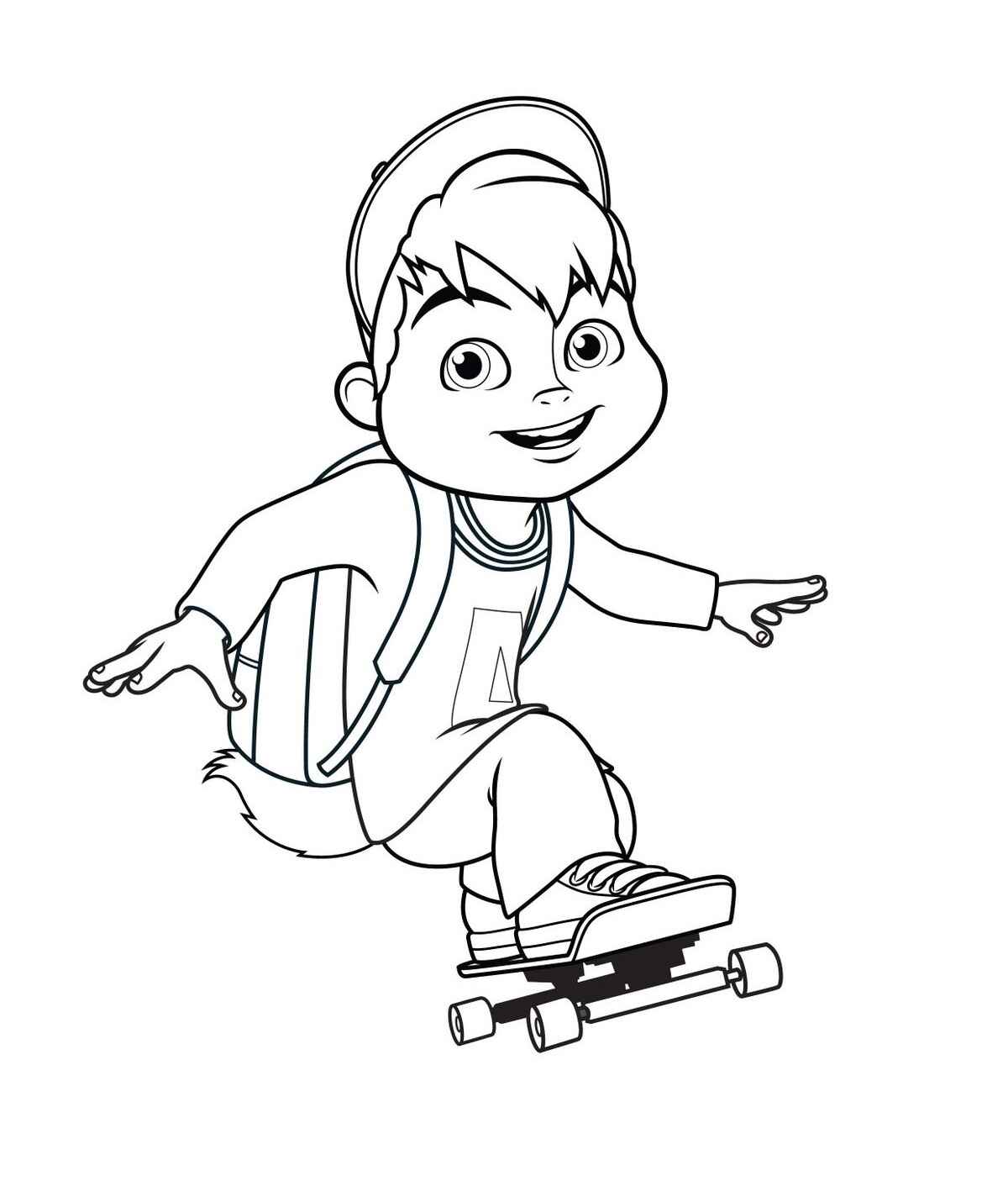 Alvin und die Chipmunks Ausmalbilder 909