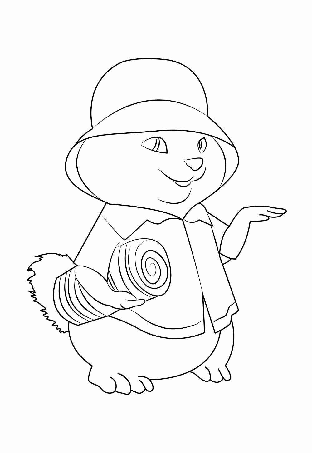 Alvin und die Chipmunks Ausmalbilder 954