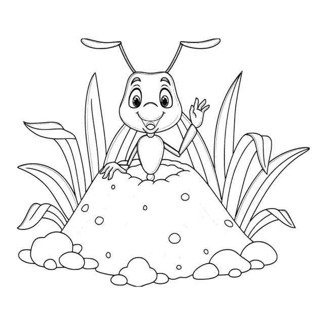 Ameisen Ausmalbilder 191