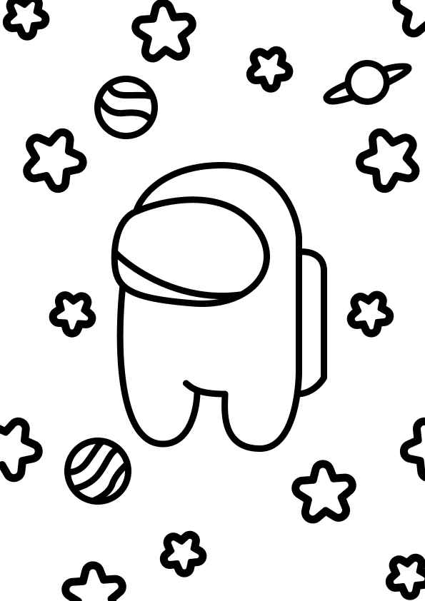 Among Us Ausmalbilder 016