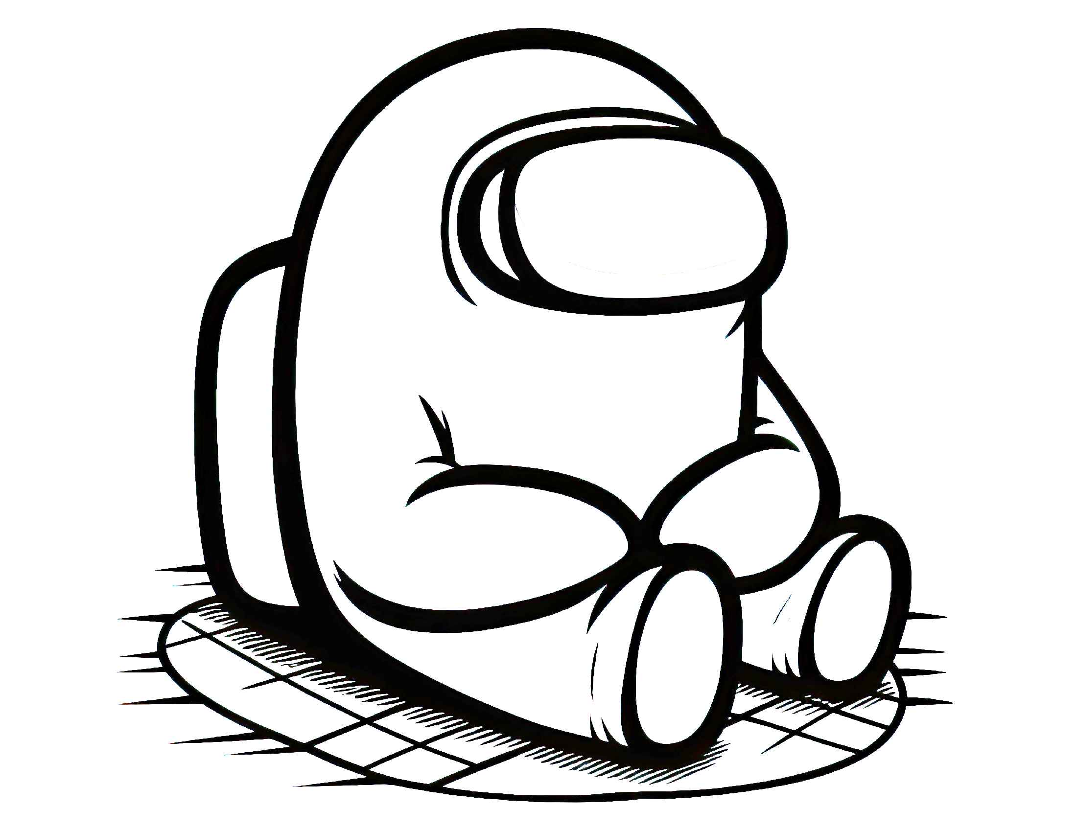 Among Us Ausmalbilder 049