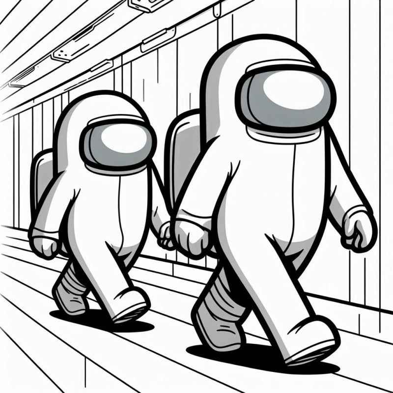 Among Us Ausmalbilder 378