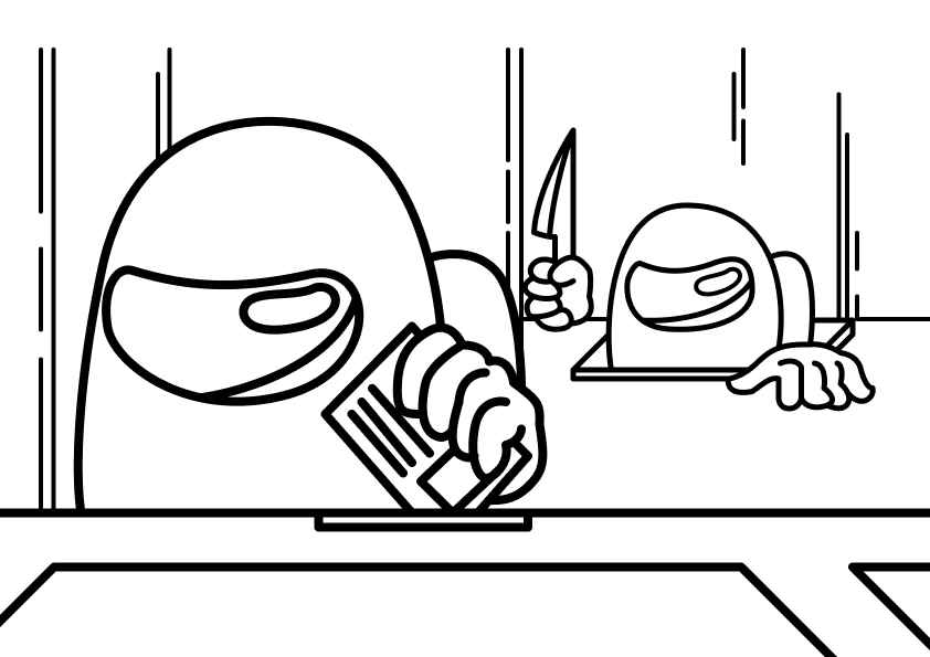 Among Us Ausmalbilder 436