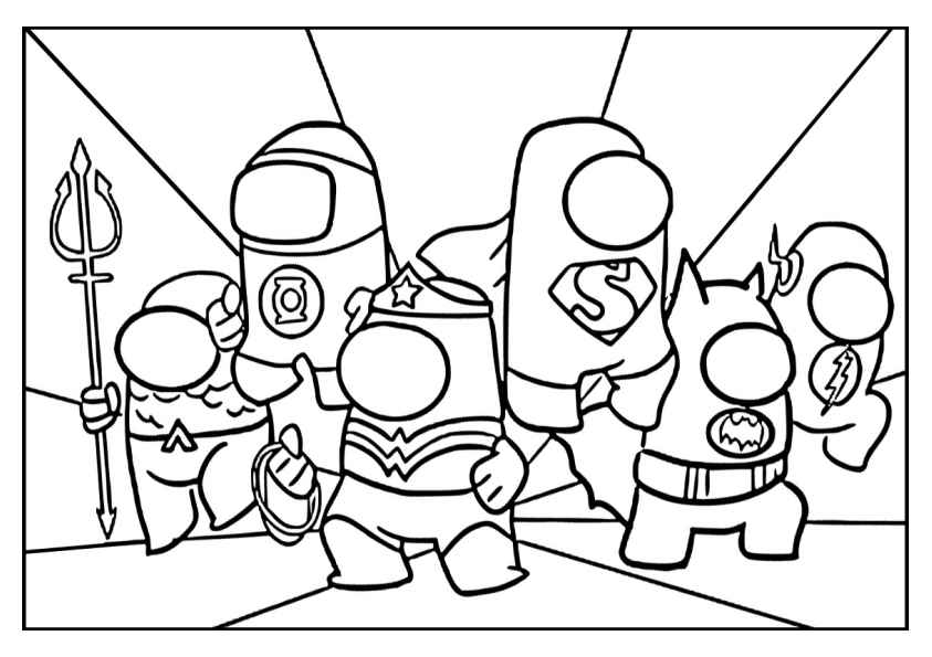 Among Us Ausmalbilder 462