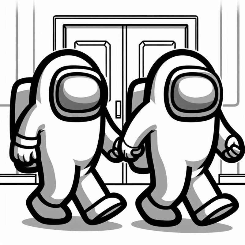 Among Us Ausmalbilder 491