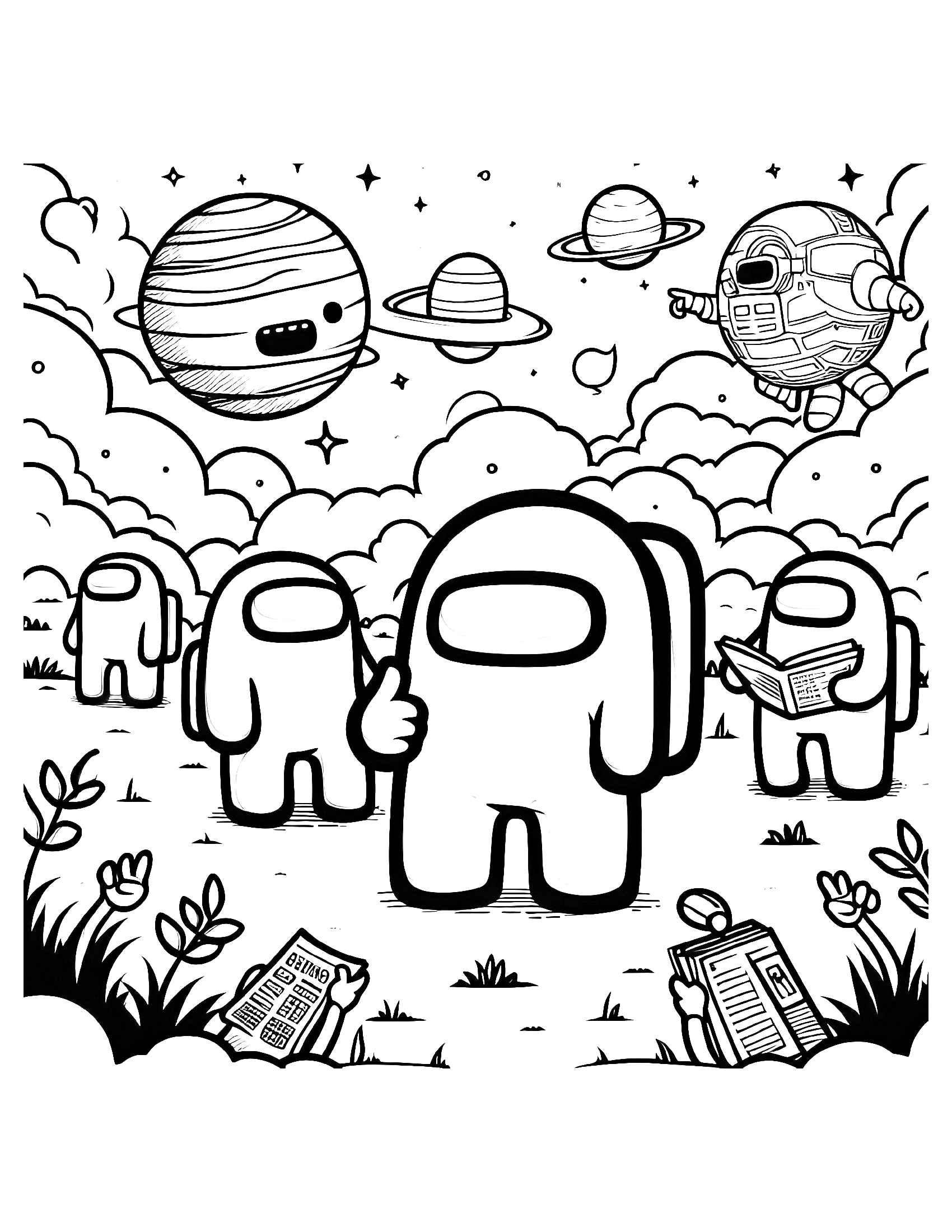 Among Us Ausmalbilder 563