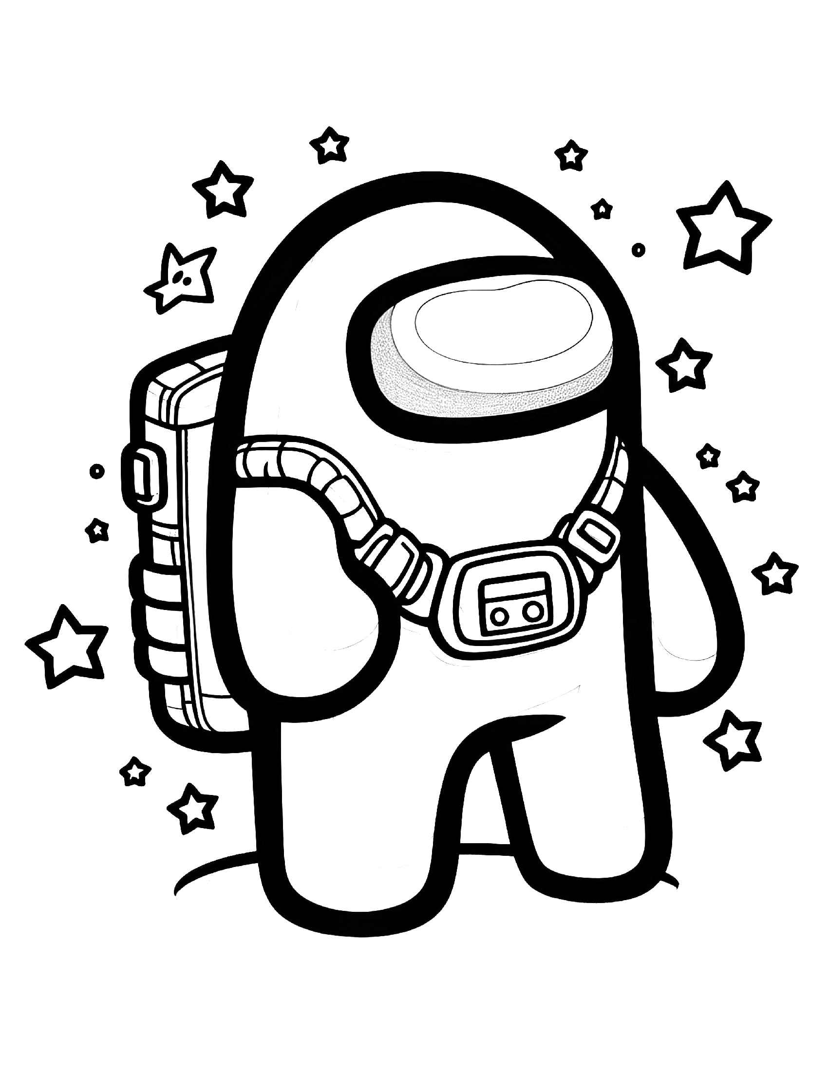 Among Us Ausmalbilder 596