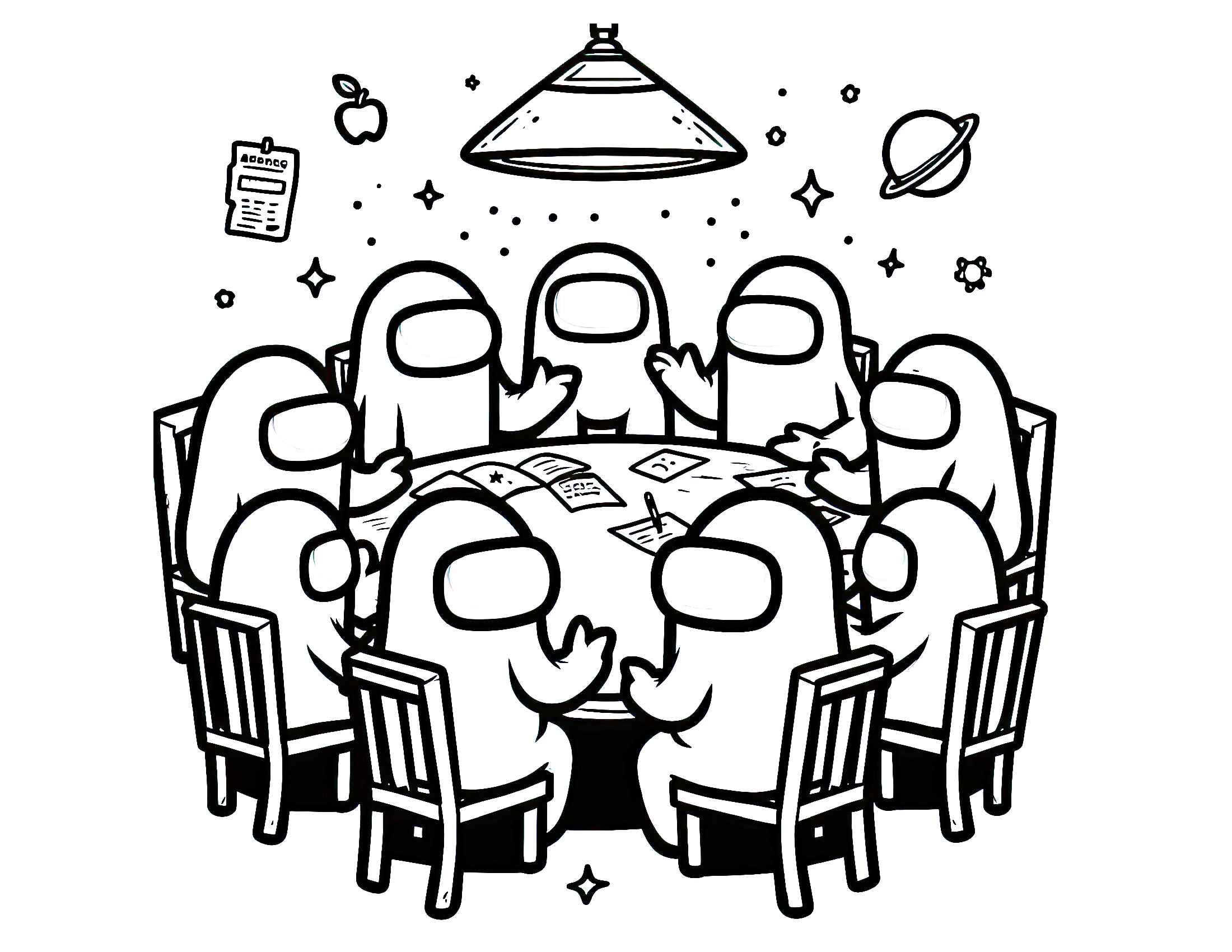 Among Us Ausmalbilder 612