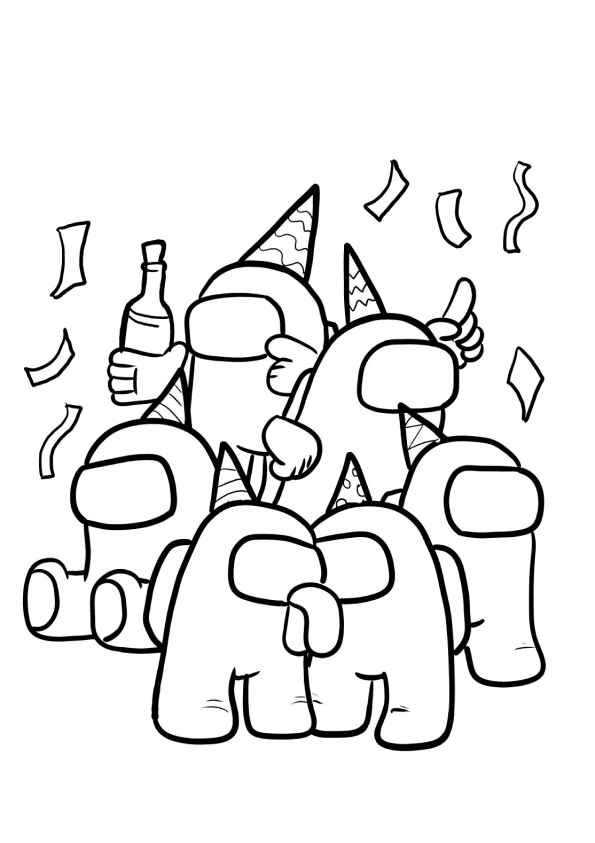 Among Us Ausmalbilder 724