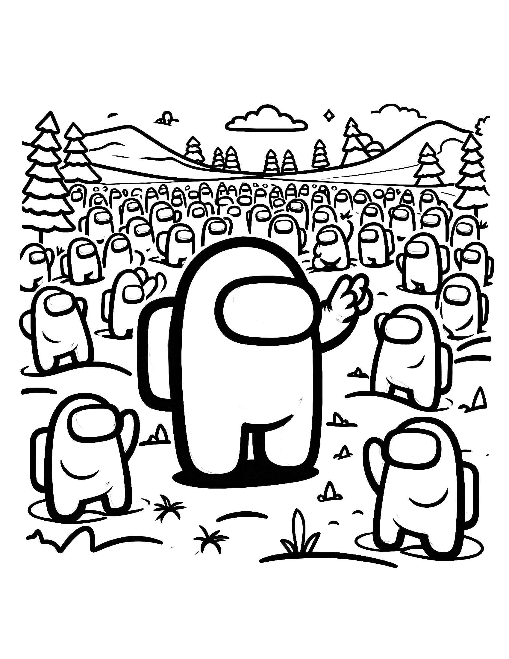 Among Us Ausmalbilder 866