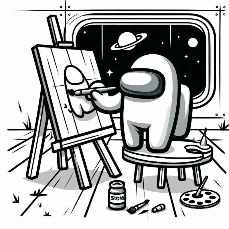 Among Us Ausmalbilder 941