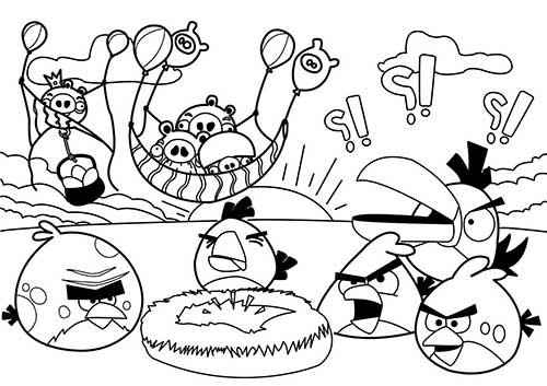 Angry Birds Ausmalbilder 257