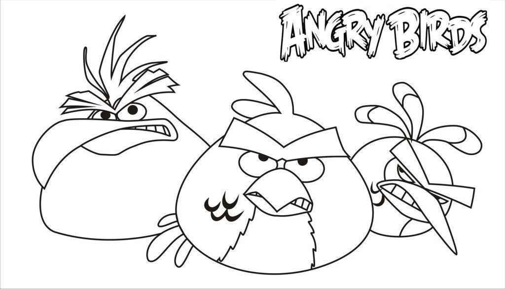 Angry Birds Ausmalbilder 273