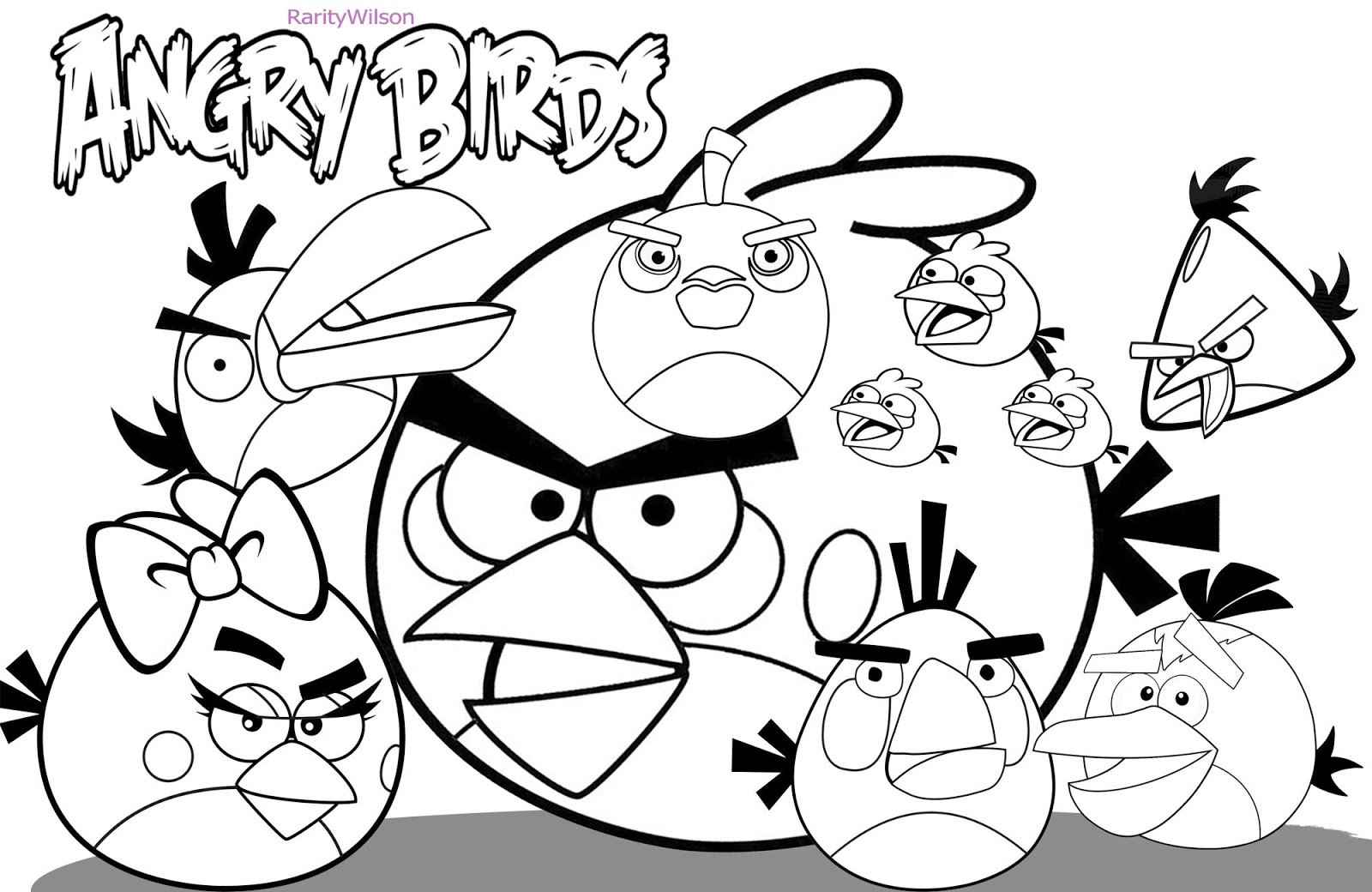 Angry Birds Ausmalbilder 290