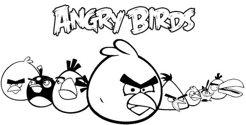 Angry Birds Ausmalbilder 562