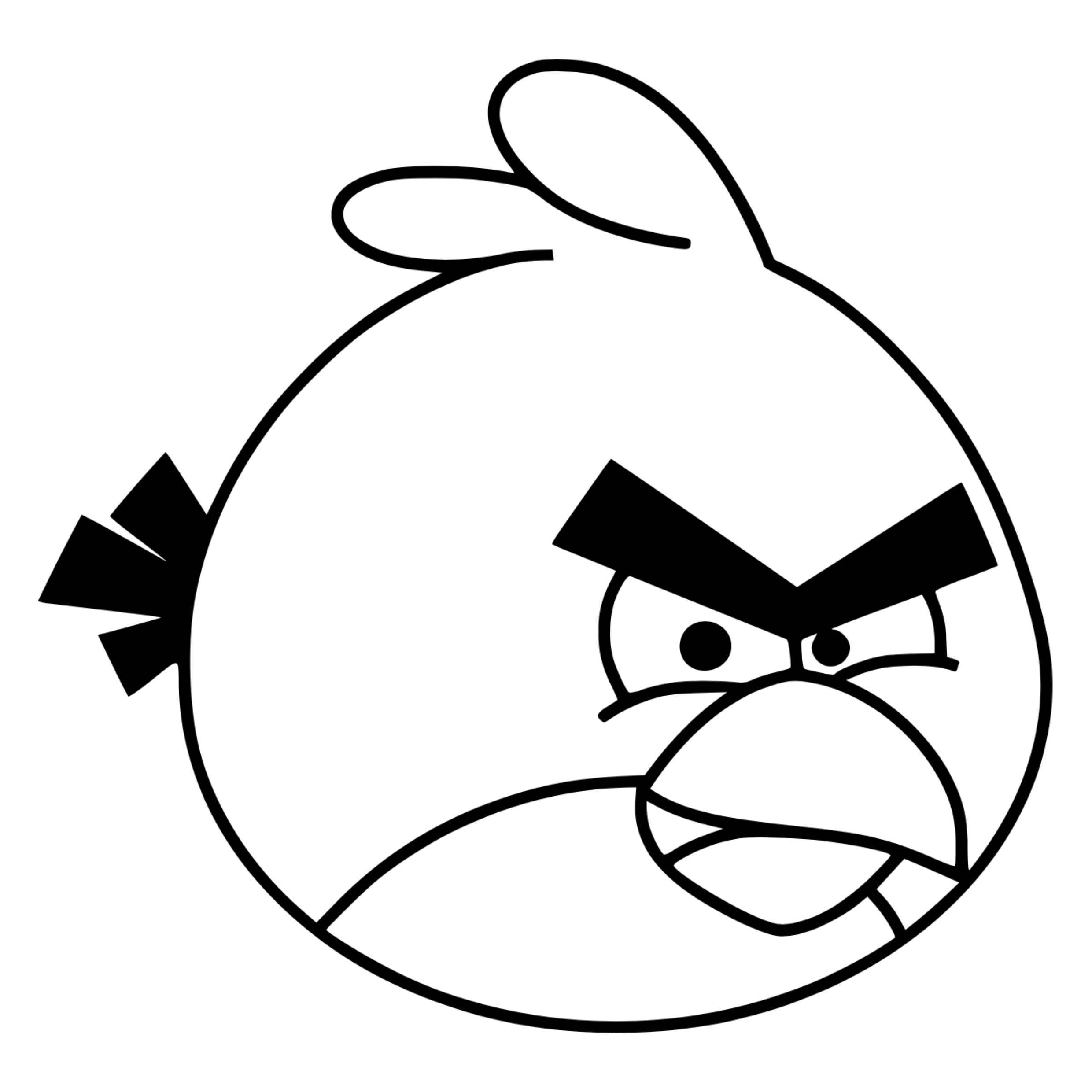 Angry Birds Ausmalbilder 704