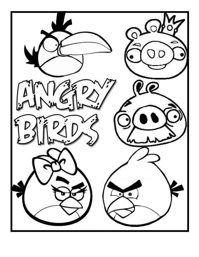 Angry Birds Ausmalbilder 863